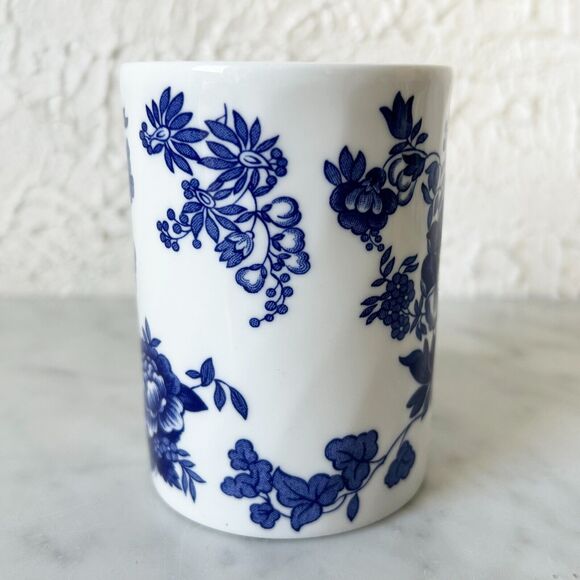 Blue Victorian Mug Roy Kirkham Fine Bone China Made in England Coffee Tea Cup - Picture 2 of 6